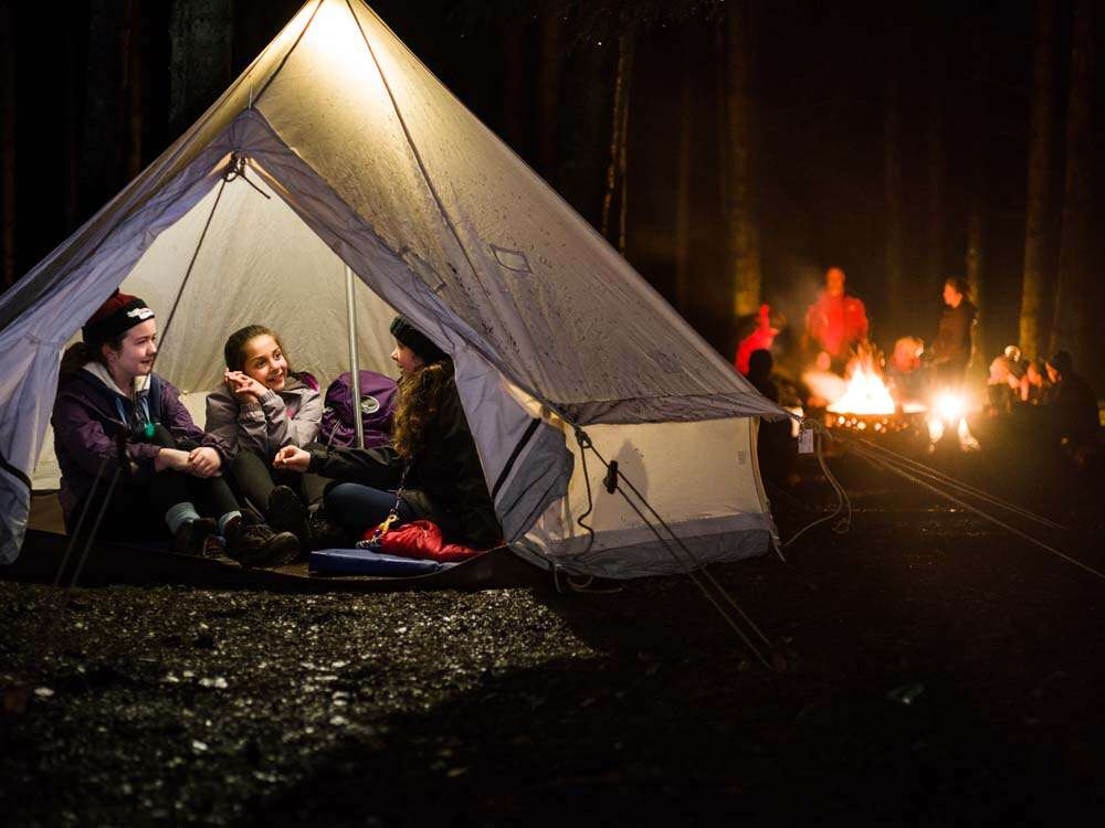 Example weekend camp